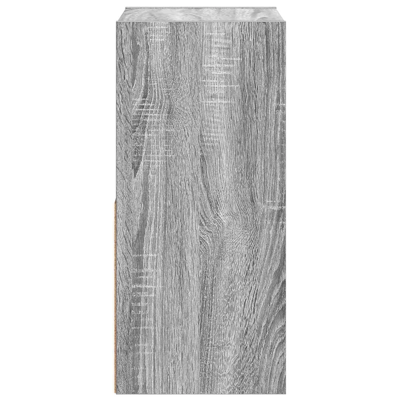 Naktinis staliukas 2 pcs Pilkas Sonoma 30,5 x 27 x 59,5 cm