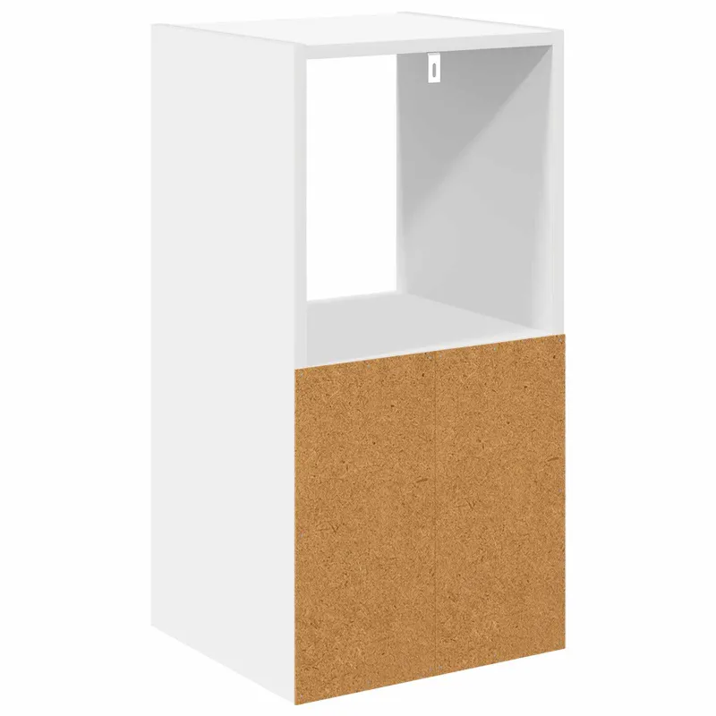 Naktinis staliukas su stalčių 2 pcs Balta 35 x 32 x 68,5 cm