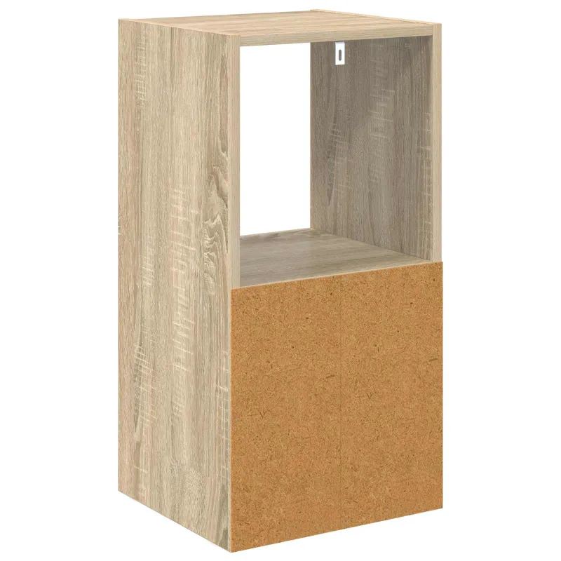 Naktinis staliukas 2 pcs Sonoma ąžuolas 35 x 32 x 68,5 cm