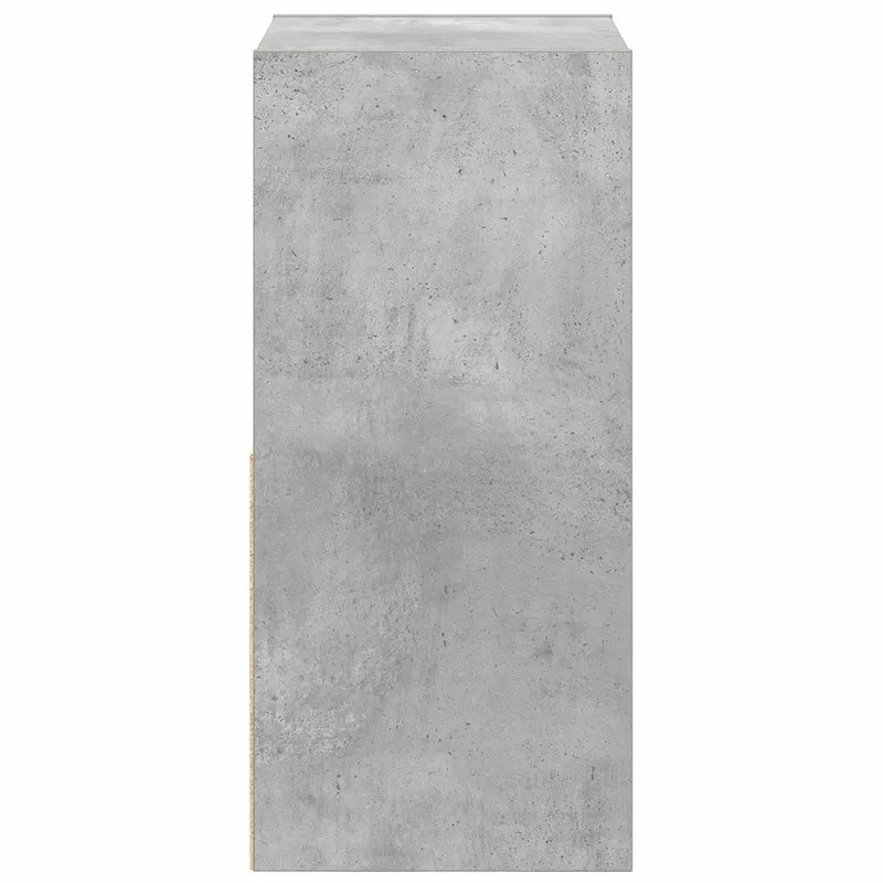Naktinis staliukas 2 pcs Betono pilka 35 x 32 x 68,5 cm