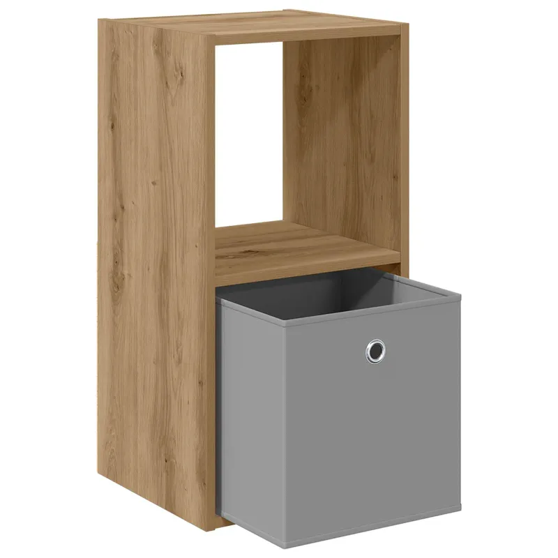 Naktinis staliukas 2 pcs Amatininkų ąžuolas 35 x 32 x 68,5 cm