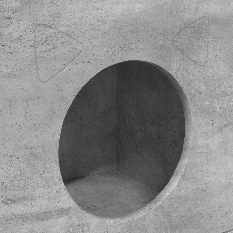 Katės namelis Betoninė 72 x 42.5 x 70 cm Apdirbta mediena
