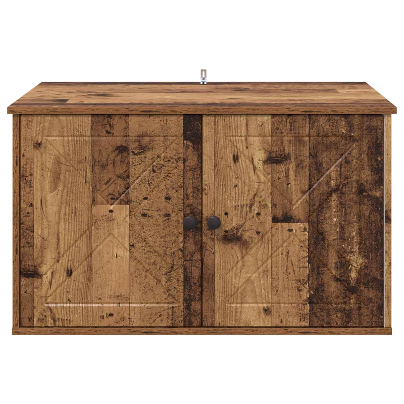 Katės namelis Senas medis 85 x 55 x 50 cm Apdirbta mediena