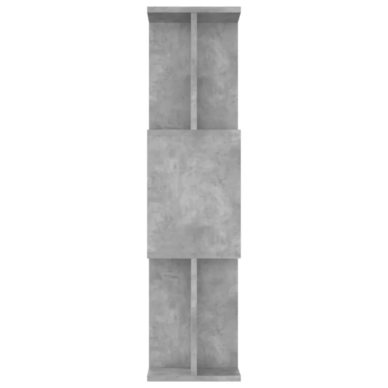 Spintelė knygoms/kambario pertvara, betono, 80x24x96cm, mediena