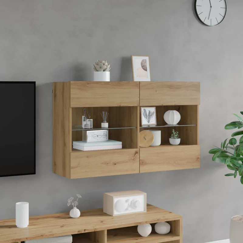 TV sieninė spintelė Amatininkų ąžuolas 98,5 x 30 x 60,5 cm