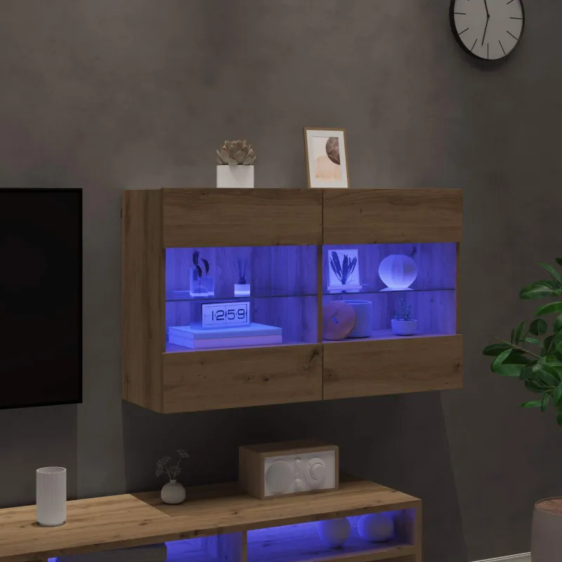 TV sieninė spintelė Amatininkų ąžuolas 98,5 x 30 x 60,5 cm