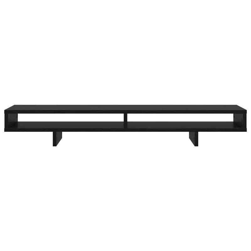 Monitoriaus laikiklis Juoda 100 x 27 x 15 cm Apdirbta mediena