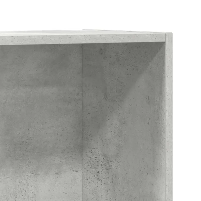 Knygų/šoninė spintelė, betono, 66x30x130cm, apdirbta mediena