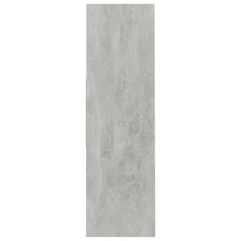 Spintelė knygoms, betono, 97,5x29,5x100cm, apdirbta mediena