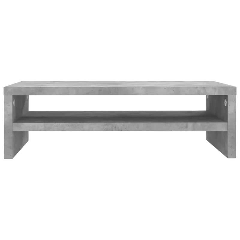 Monitoriaus stovas, betono, 42x24x13cm, apdirbta mediena