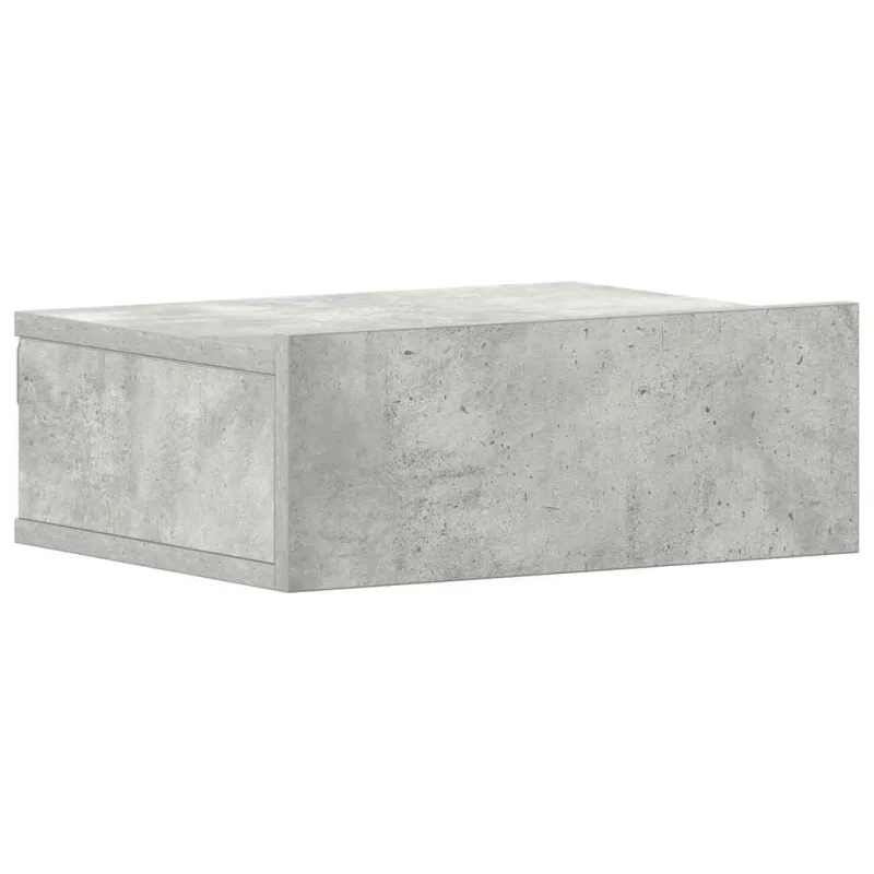 Naktiniai staliukai, 2vnt., betono, 40x30x15cm, mediena