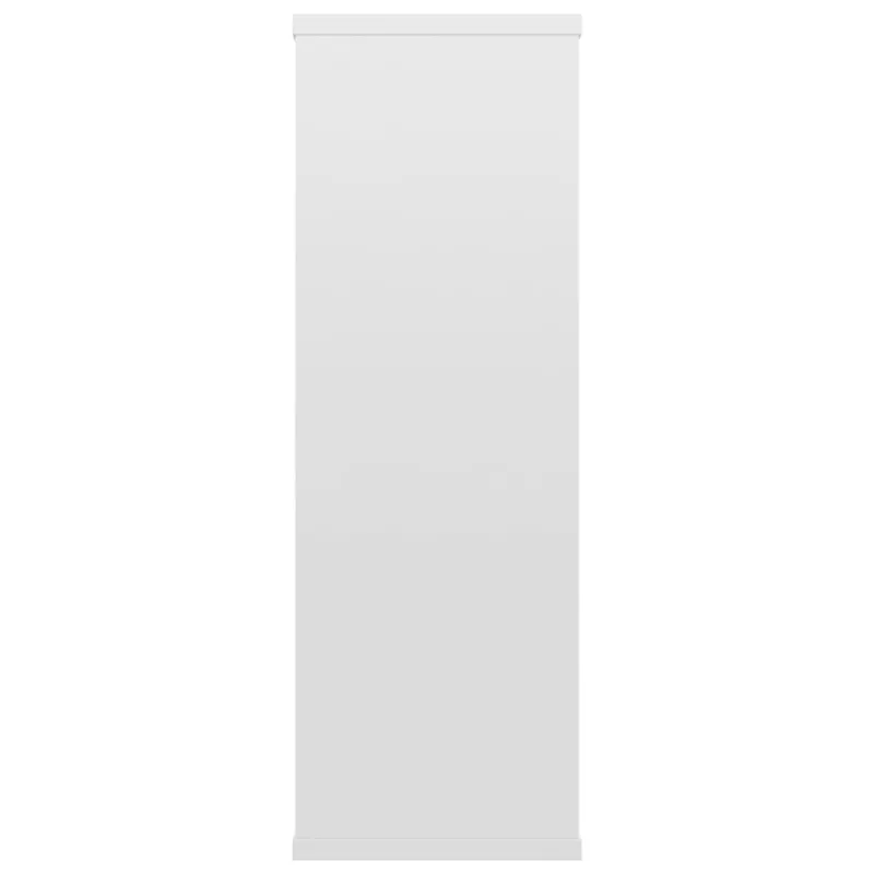 Sieninės lentynos, baltos, 104x20x58,5cm, apdirbta mediena