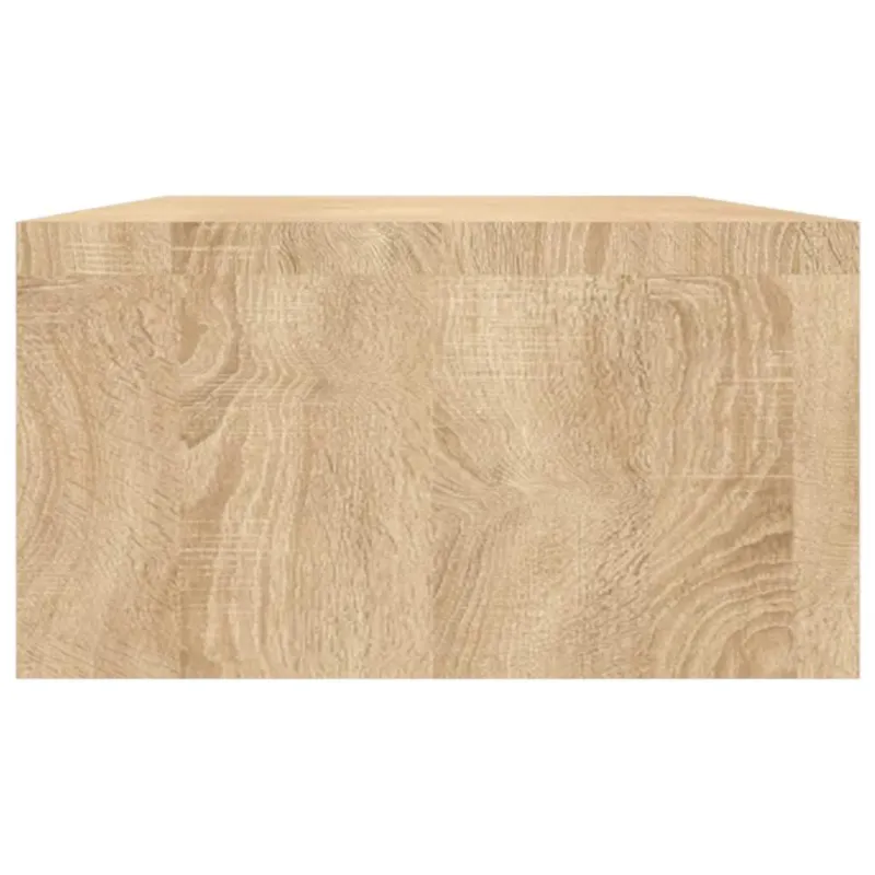 Monitoriaus stovas, sonoma ąžuolo, 100x24x13cm apdirbta mediena