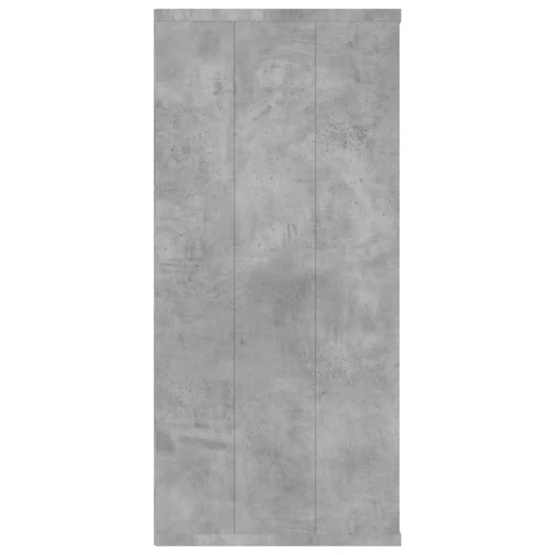 Knygų/šoninė spintelė, betono pilkos spalvos, 66x30x98 cm, MDP