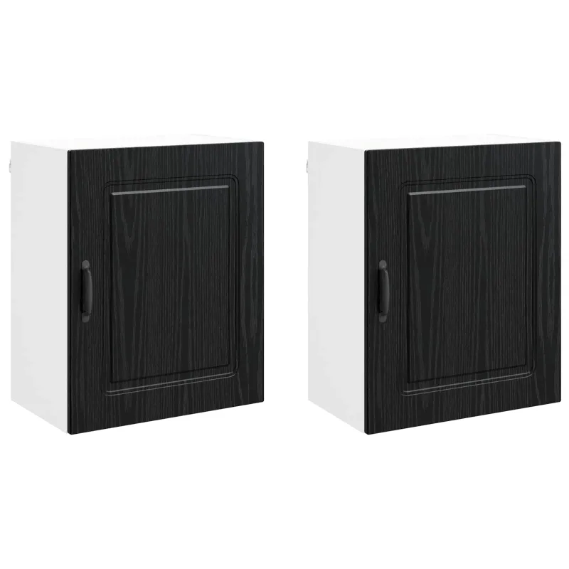 Indaplovės plokštė Kalmar 2 pcs Juodas ąžuolas 50 x 31 x 60 cm
