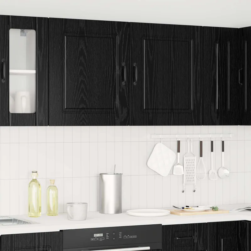 Indaplovės plokštė Kalmar 2 pcs Juodas ąžuolas 50 x 31 x 60 cm