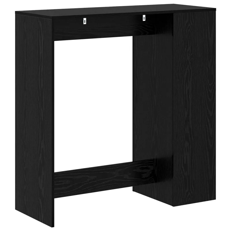 Baro stalas Juodas ąžuolas 101 x 40 x 103,5 cm Apdirbta mediena