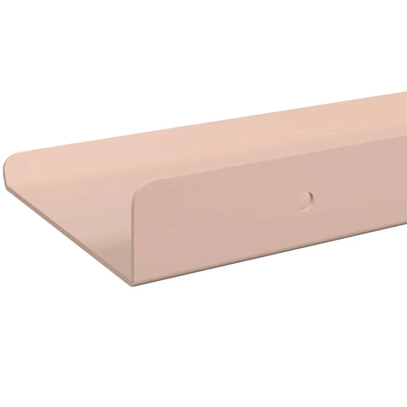 Plūduriuojanti lentyna 3 pcs Rožinė 40 x 9 x 2,5 cm Plienas
