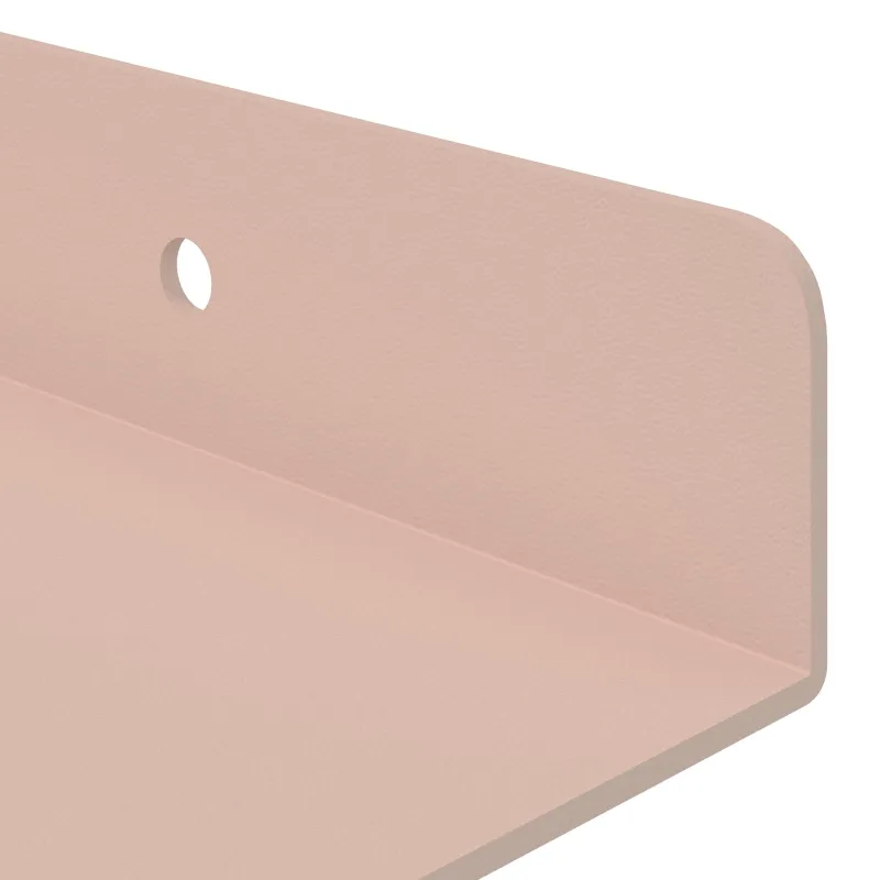 Plūduriuojanti lentyna 4 pcs Rožinė 30 x 9 x 2,5 cm Plienas
