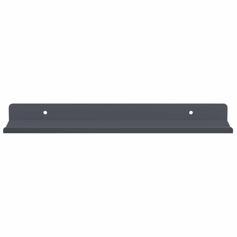 Plūduriuojanti lentyna 4 pcs Antracitas 30 x 9 x 2,5 cm Plienas