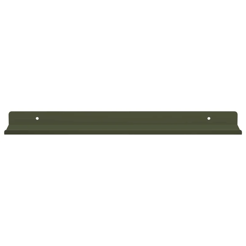 Plūduriuojanti lentyna 2 pcs Alyvuogių žalia 40 x 8,5 x 2,5 cm