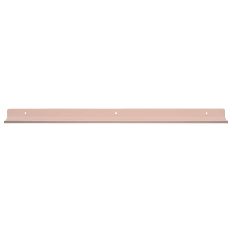 Plūduriuojanti lentyna 4 pcs Rožinė 60 x 8,5 x 2,5 cm Plienas