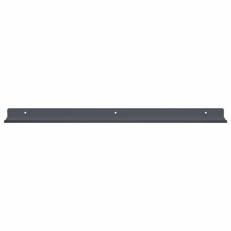 Plūduriuojanti lentyna 2 pcs Antracitas 60 x 8,5 x 2,5 cm