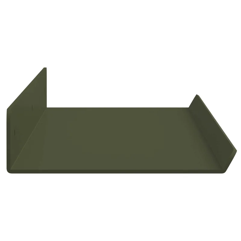 Plūduriuojanti lentyna 2 pcs Alyvuogių žalia 60 x 8,5 x 2,5 cm