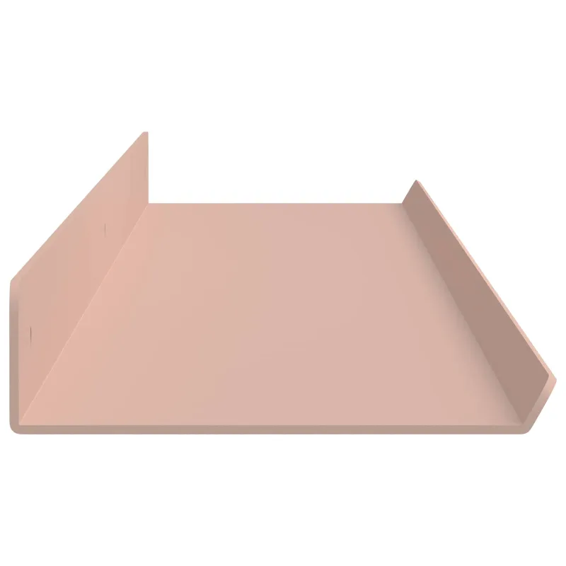 Plūduriuojanti lentyna 4 pcs Rožinė 100 x 9 x 2,5 cm Plienas