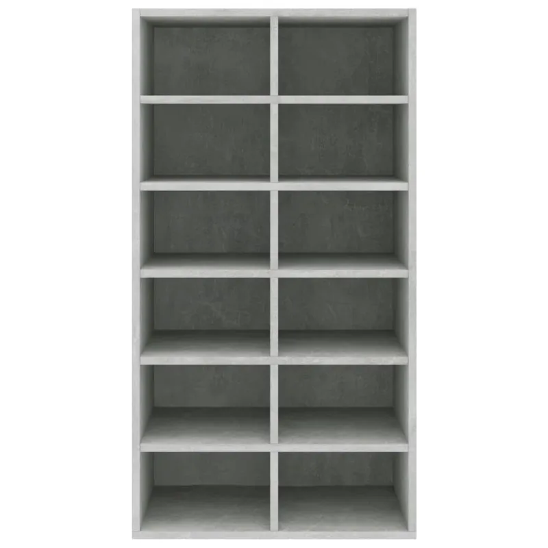 Lentyna batams, betono pilkos spalvos, 54x34x100,5cm, mediena