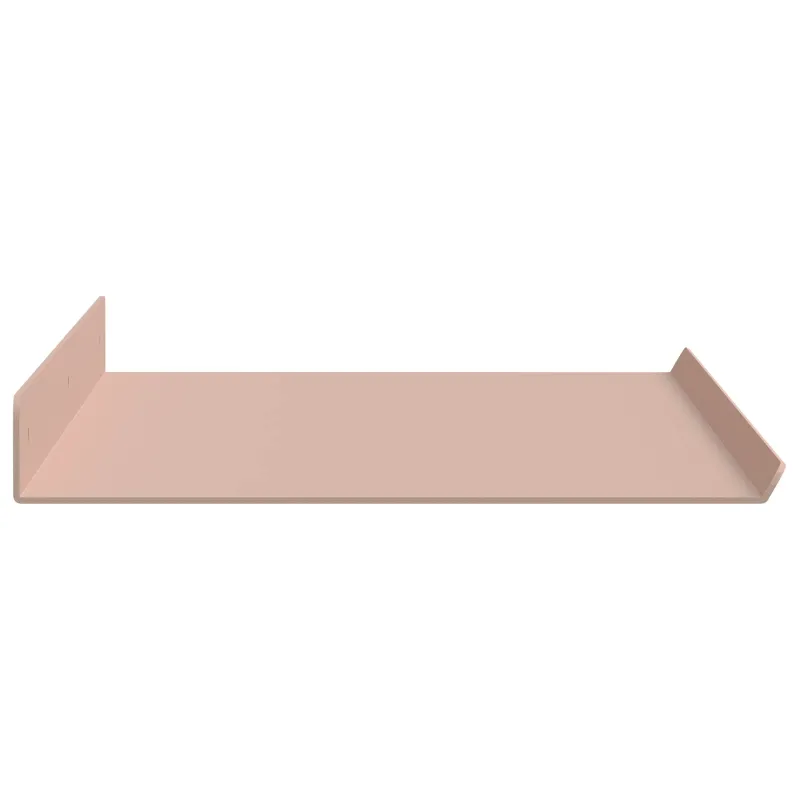 Plūduriuojanti lentyna 2 pcs Rožinė 60 x 18 x 2,5 cm Plienas