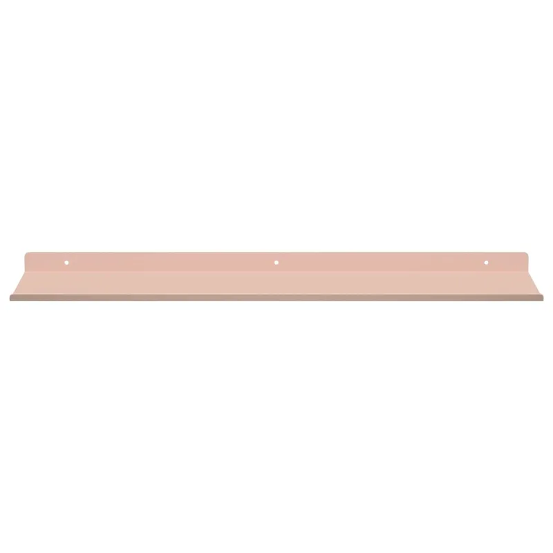 Plūduriuojanti lentyna 4 pcs Rožinė 60 x 18 x 2,5 cm Plienas