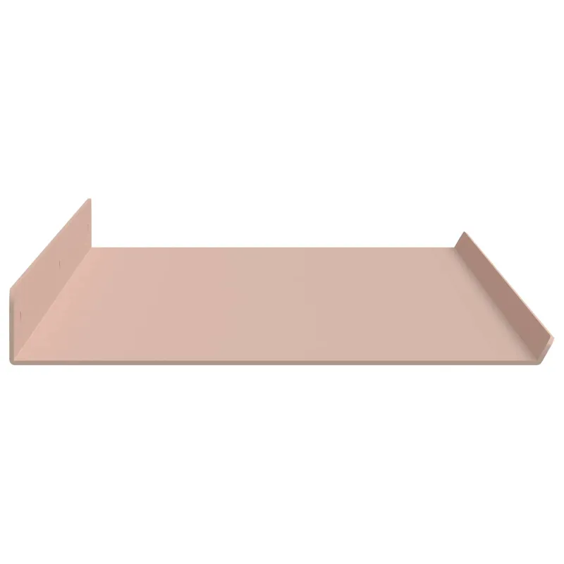 Plūduriuojanti lentyna 4 pcs Rožinė 80 x 18 x 2,5 cm Plienas
