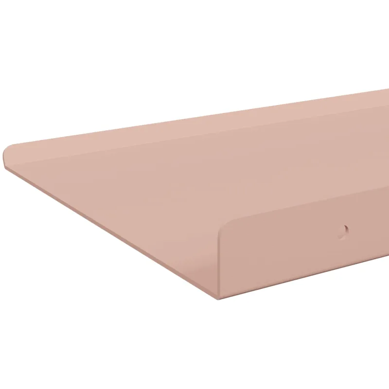 Plūduriuojanti lentyna 4 pcs Rožinė 80 x 18 x 2,5 cm Plienas