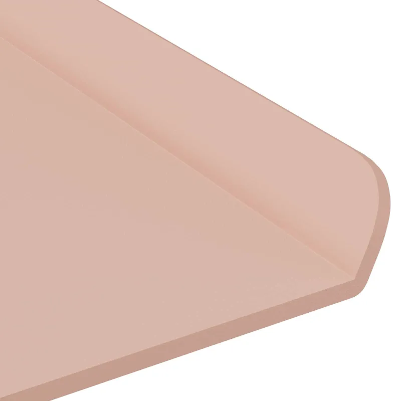 Plūduriuojanti lentyna 4 pcs Rožinė 80 x 18 x 2,5 cm Plienas