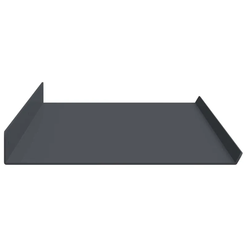 Plūduriuojanti lentyna 4 pcs Antracitas 100 x 18 x 2,5 cm