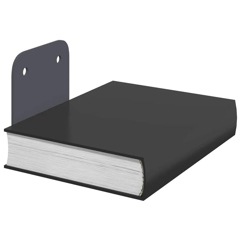 Plūduriuojanti lentyna 8 pcs Antracitas 6 x 10,8 x 6,6 cm