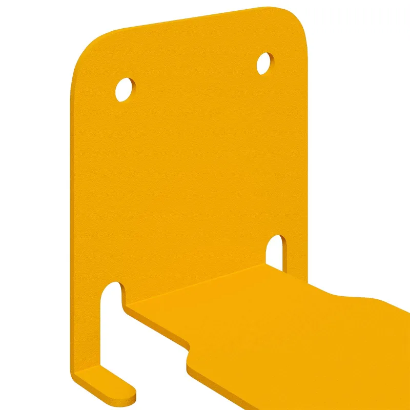 Plūduriuojanti lentyna 4 pcs Garučių geltona 6 x 10,8 x 6,6 cm