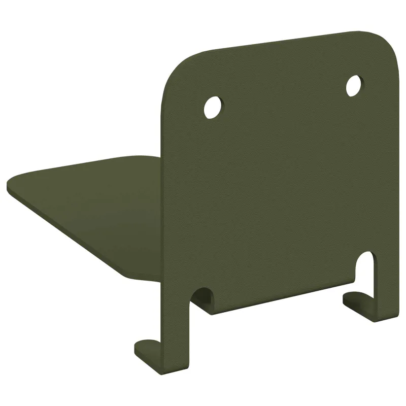 Plūduriuojanti lentyna 8 pcs Alyvuogių žalia 6 x 10,8 x 6,6 cm