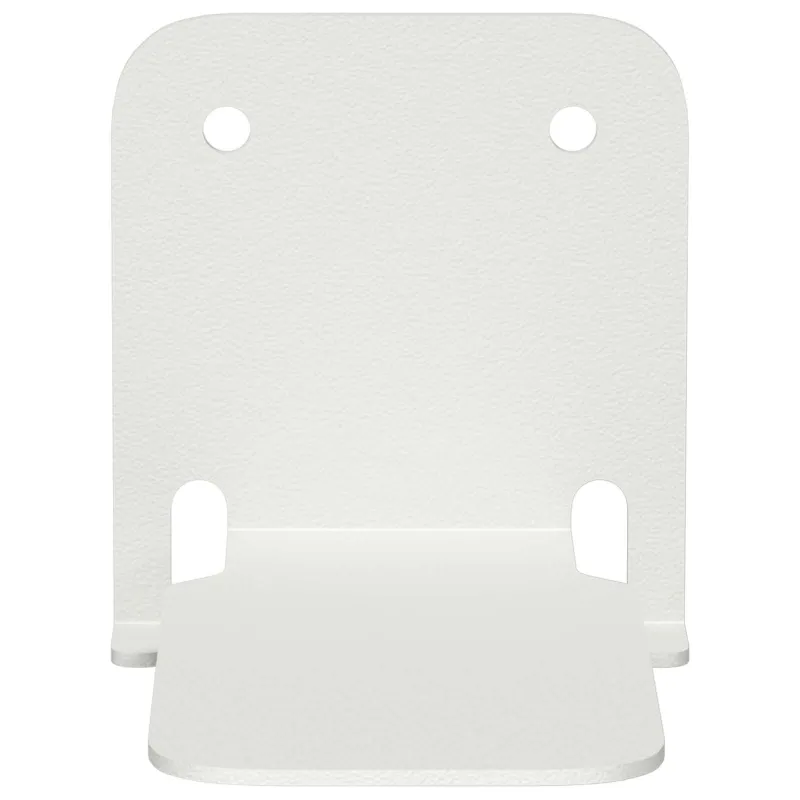 Plūduriuojanti lentyna 8 pcs Baltas 6 x 10,8 x 6,6 cm