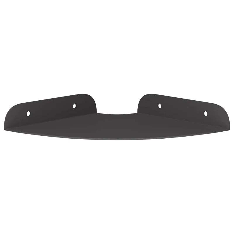 Plūduriuojanti lentyna su lentyna 4 pcs Juodas 15 x 15 x 2 cm