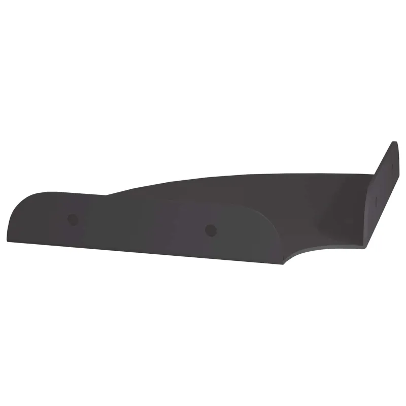 Plūduriuojanti lentyna su lentyna 4 pcs Juodas 15 x 15 x 2 cm