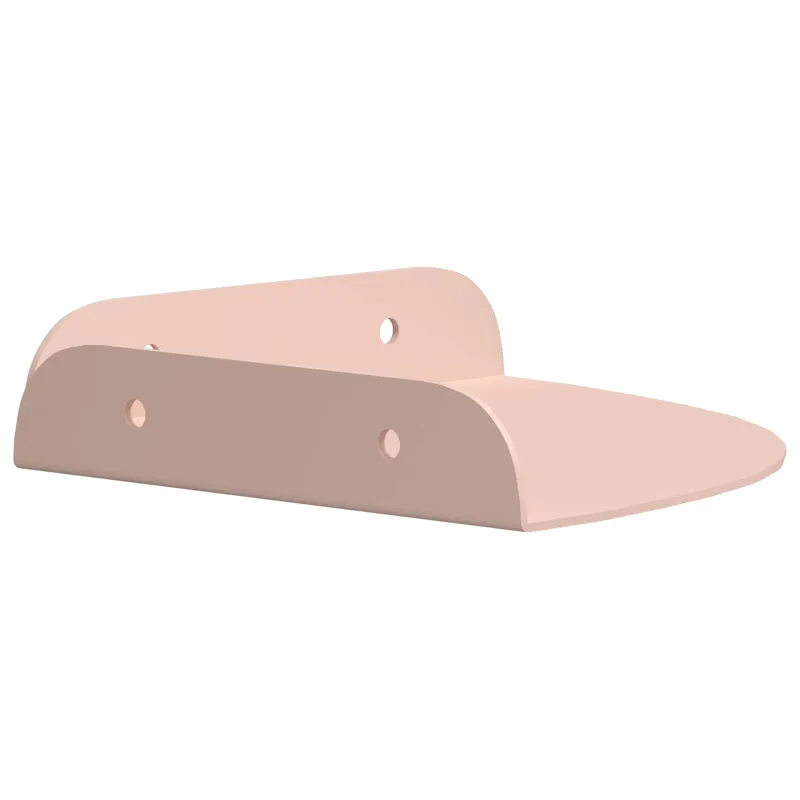 Plūduriuojanti lentyna su lentyna 2 pcs Rožinė 15 x 15 x 2 cm