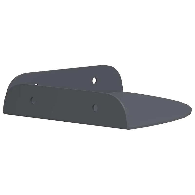 Plūduriuojanti lentyna 2 pcs Antracitas 15 x 15 x 2 cm