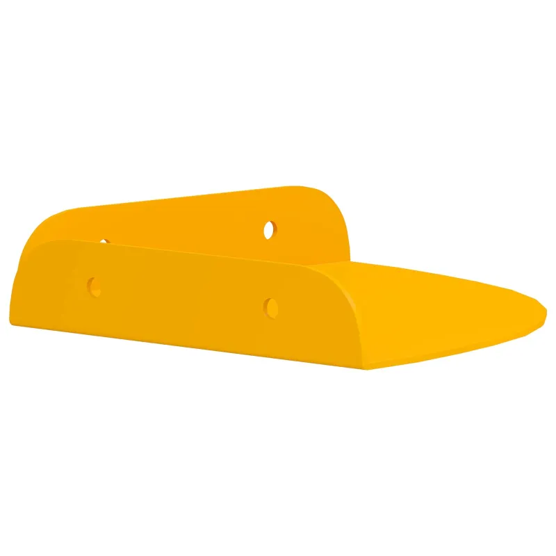 Plūduriuojanti lentyna 4 pcs Garučių geltona 15 x 15 x 2 cm