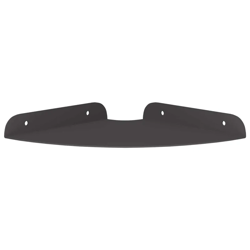 Plūduriuojanti lentyna su lentyna 4 pcs Juodas 18 x 18 x 2 cm