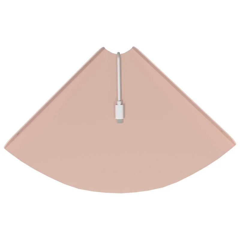 Plūduriuojanti lentyna su lentyna 2 pcs Rožinė 24 x 24 x 2 cm