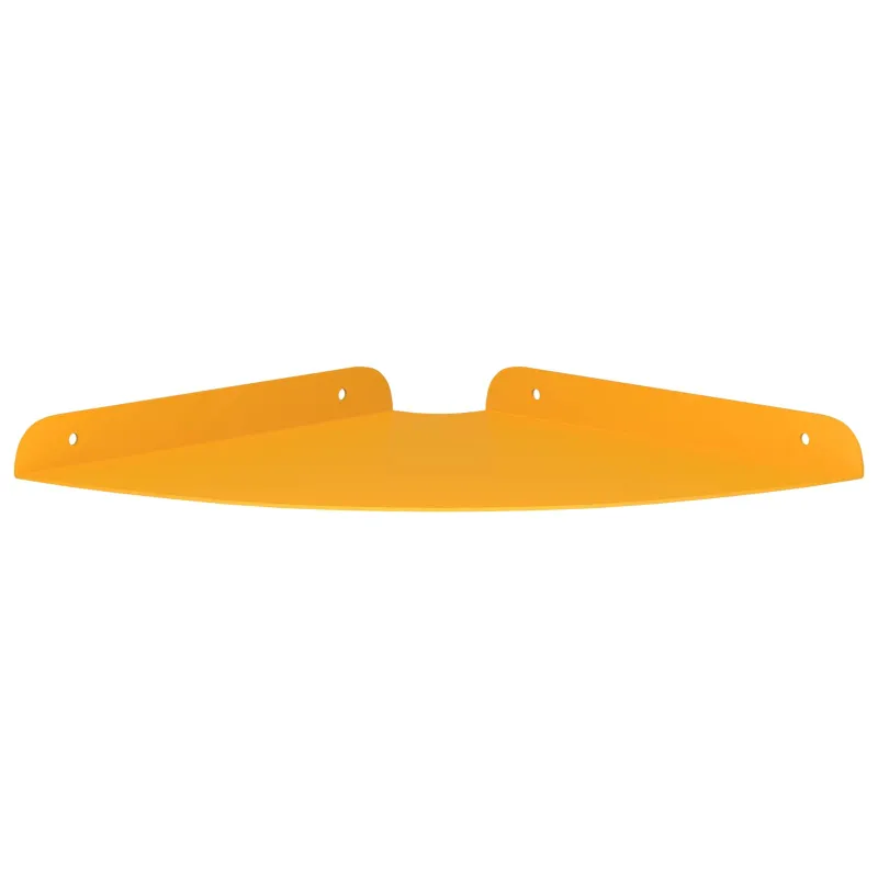 Plūduriuojanti lentyna 2 pcs Garučių geltona 24 x 24 x 2 cm