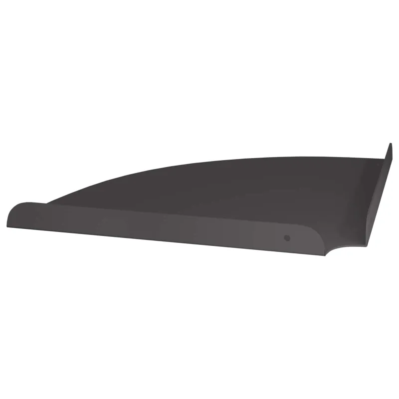Kampinė Plūduriuojanti Lentyna 2 pcs Juodas 30 x 30 x 2 cm