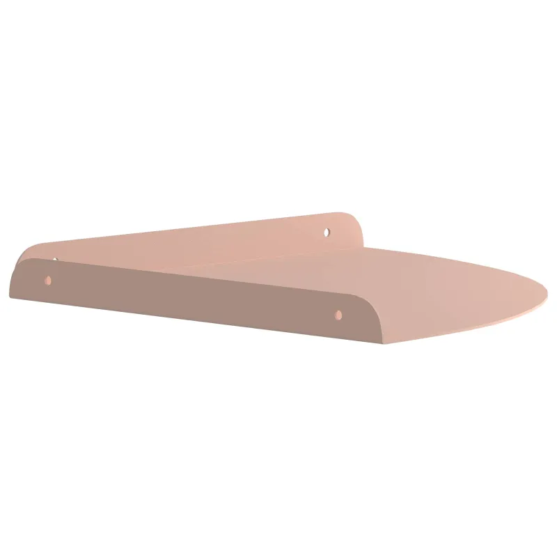Plūduriuojanti lentyna su lentyna 2 pcs Rožinė 30 x 30 x 2 cm